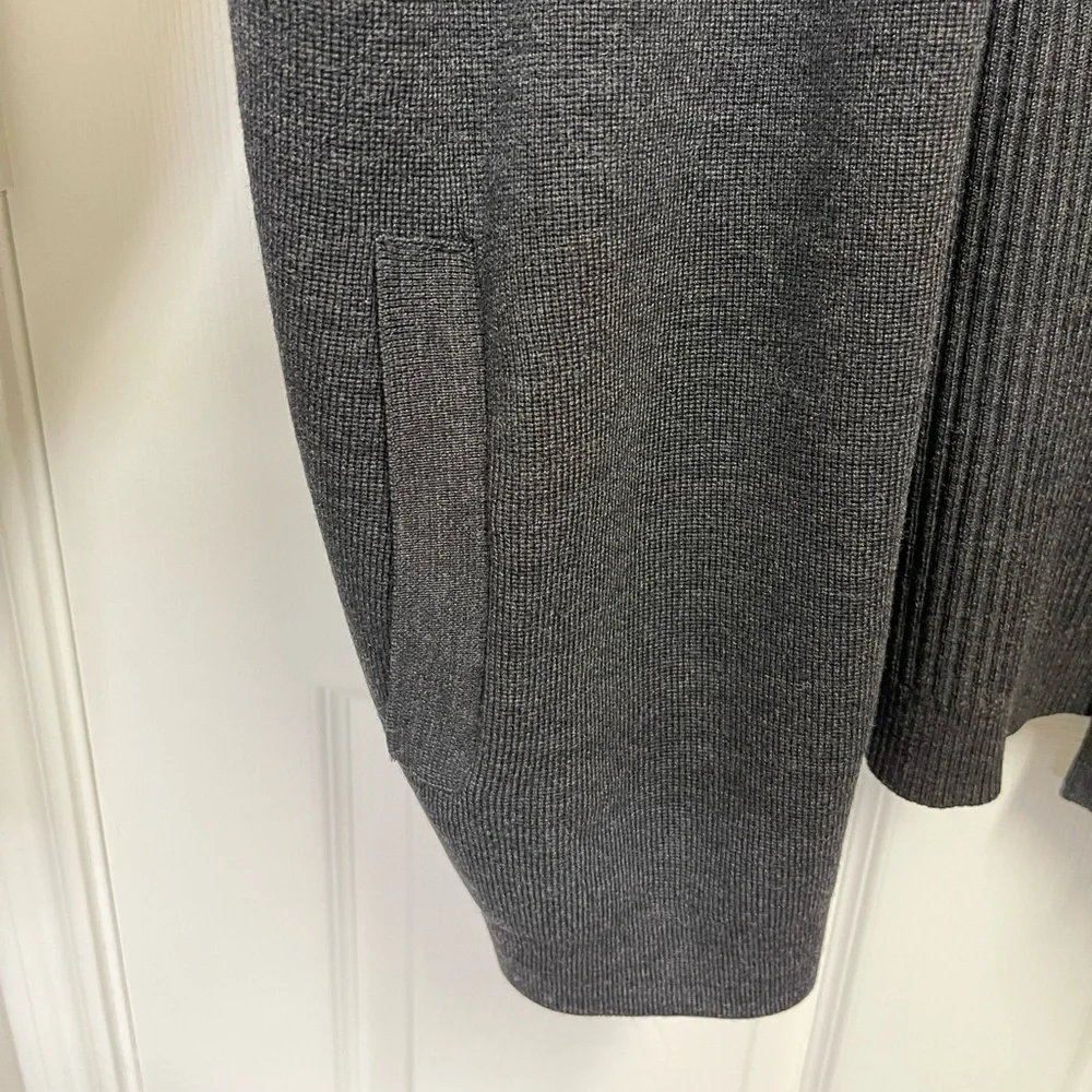 Hugo Boss Wool Ribbed Sweater Jacket - Picture 5 of 15